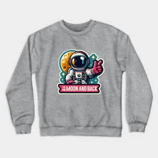 To The Moon And Back Crewneck Sweatshirt